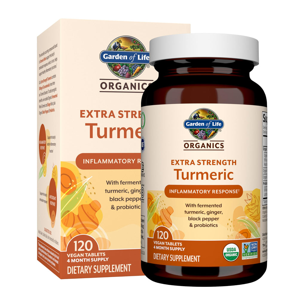 Garden of Life Organics Turmeric Extra Strength