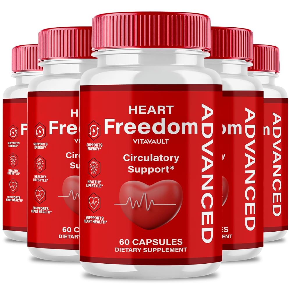 Vitavault Heart Freedom Capsules Circulation Support - 300 Count