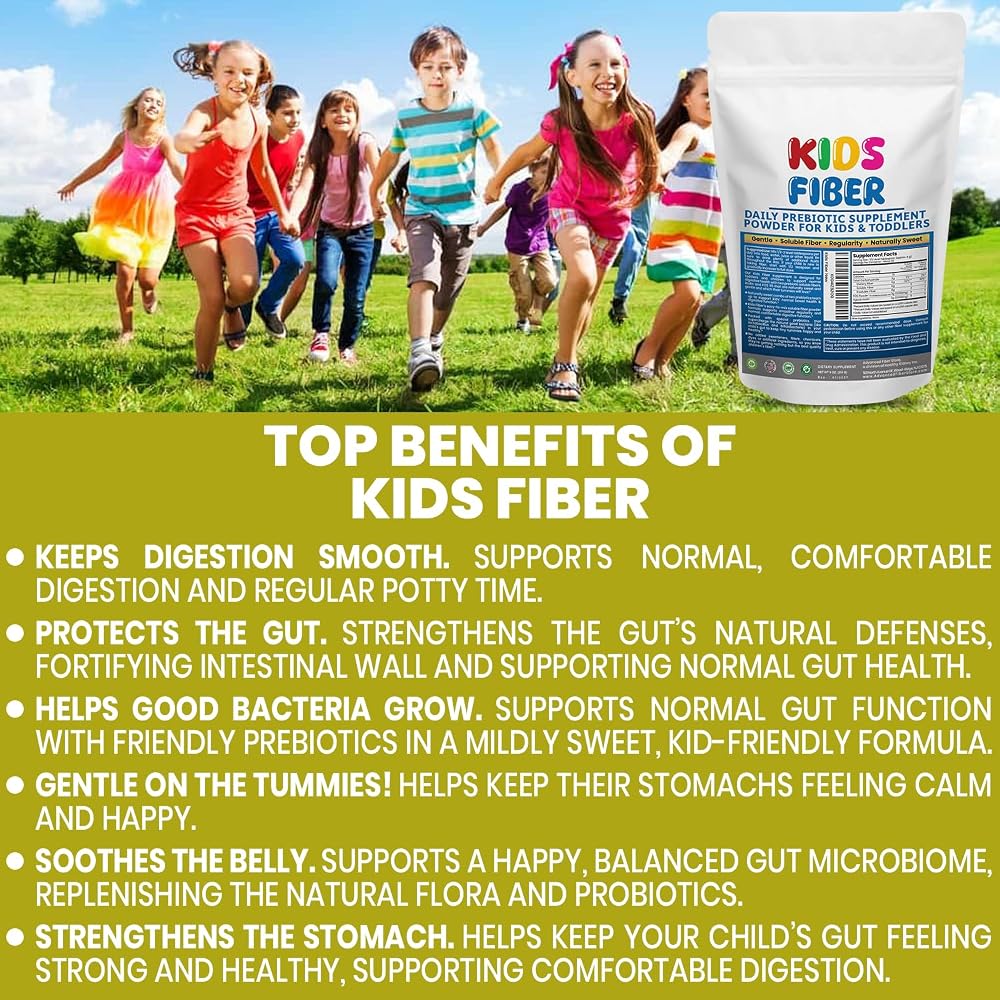 Kidney Restore Kids Fiber Powder for Regularity - 60 Servings - image 4