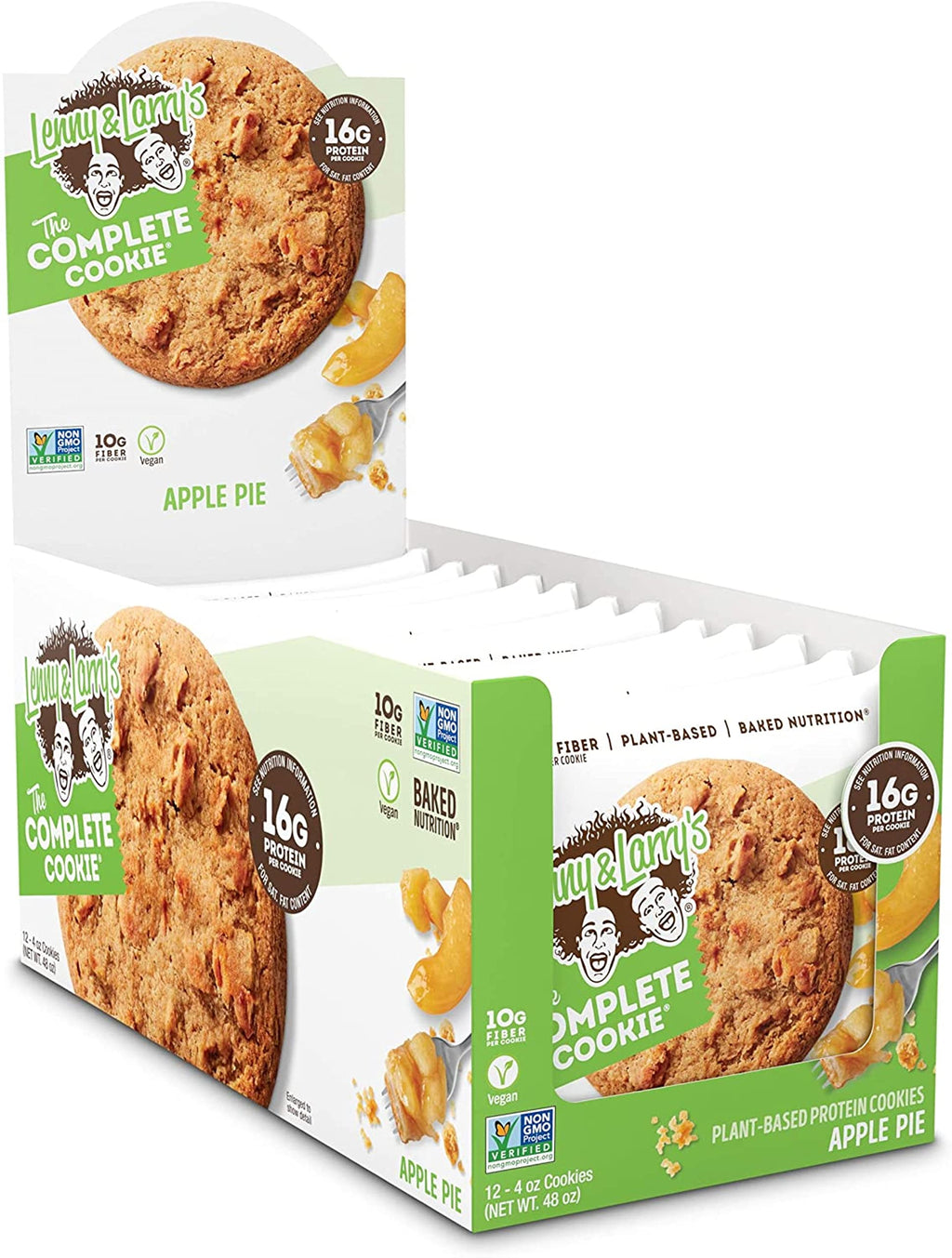 Lenny & Larry's Protein Cookie Apple Pie 16g Plant Protein - 12 Pack - image 5