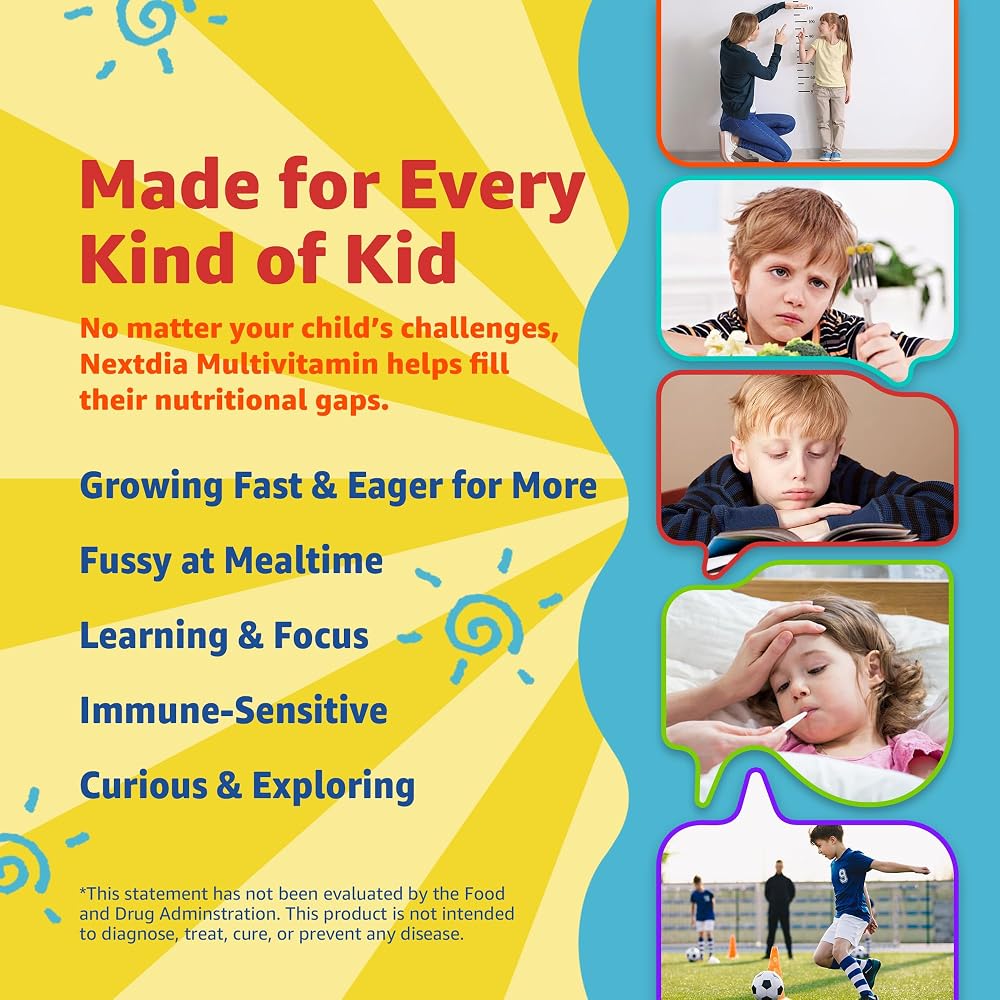 Nextdia Kids Multivitamin Liquid Filled Gummies