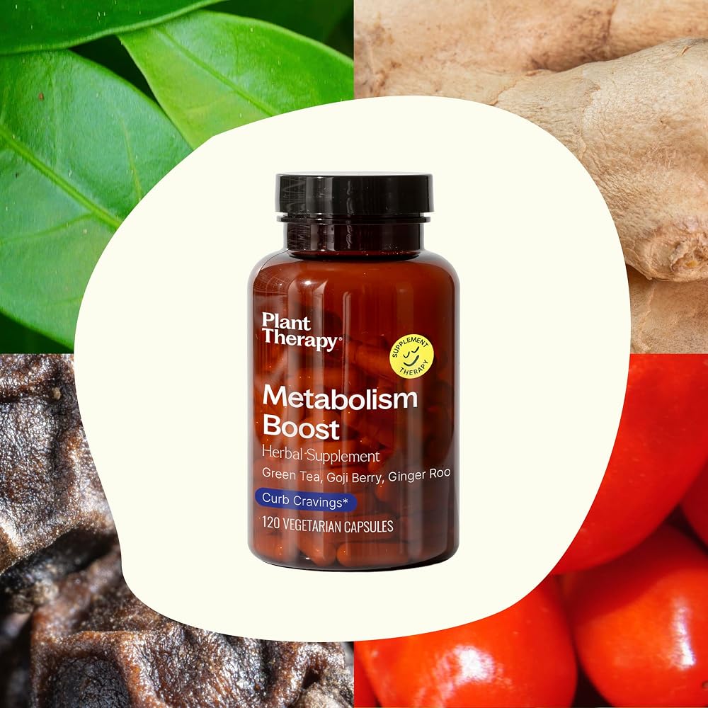 Plant Therapy Metabolism Boost Herbal Supplement - 120 Vegetarian Capsules - image 8