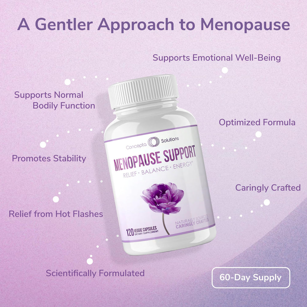 Concepta Solutions Menopause Support - 120 Capsules - image 5