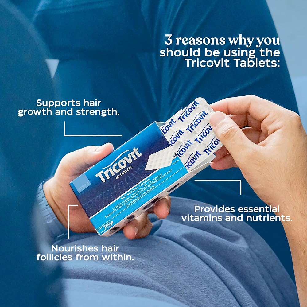Tricovit Hair Growth Supplement - 60 Tablets - image 3