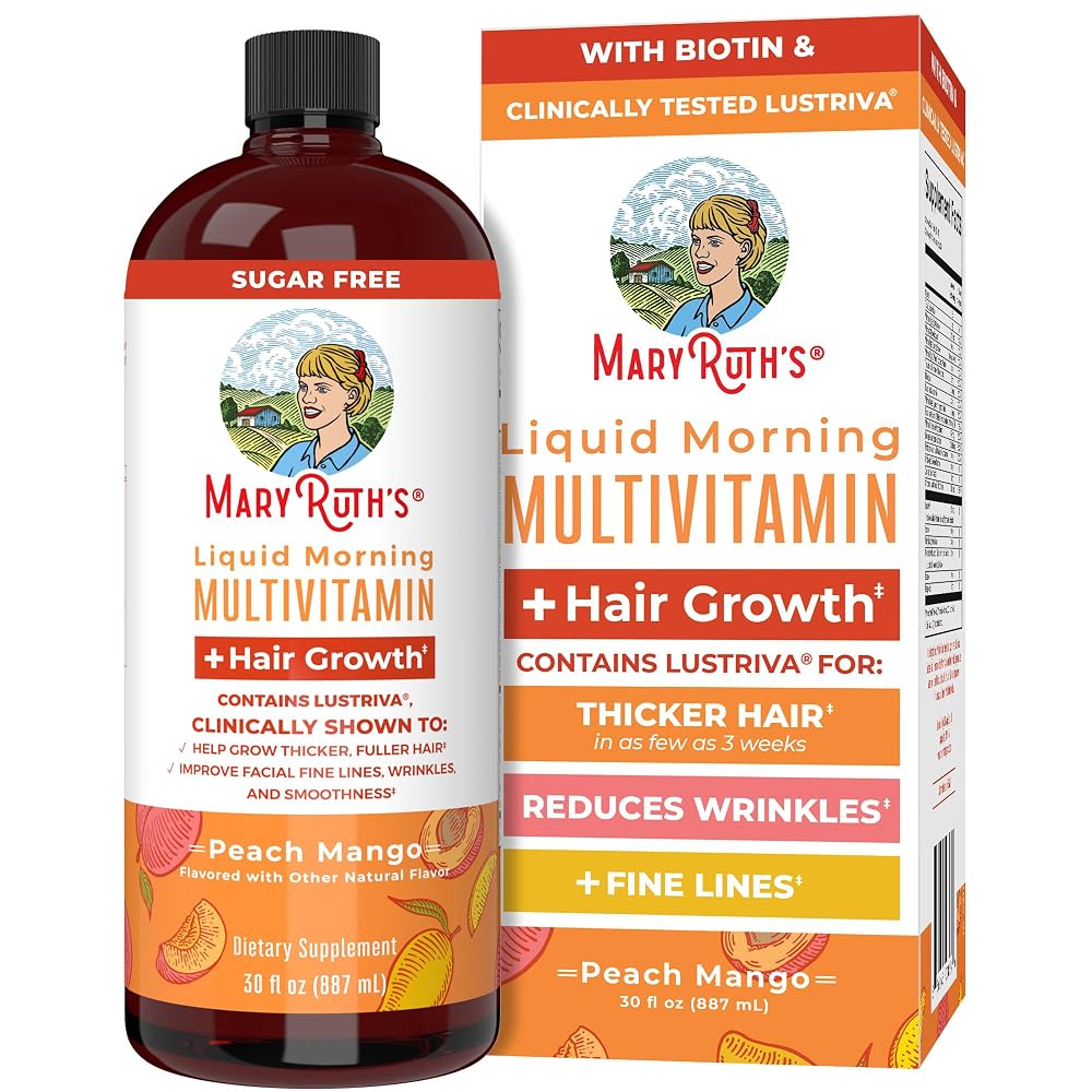 MARYRUTH'S Organics Liquid Multivitamin+Hair Growth