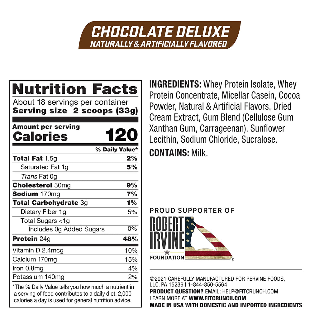 Fit Crunch Whey Protein Powder