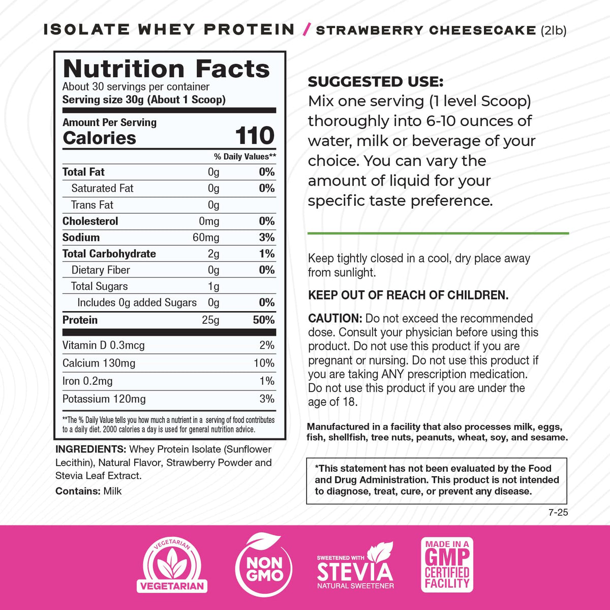 Muscle Feast Isolate Grass-Fed Protein Whey Powder