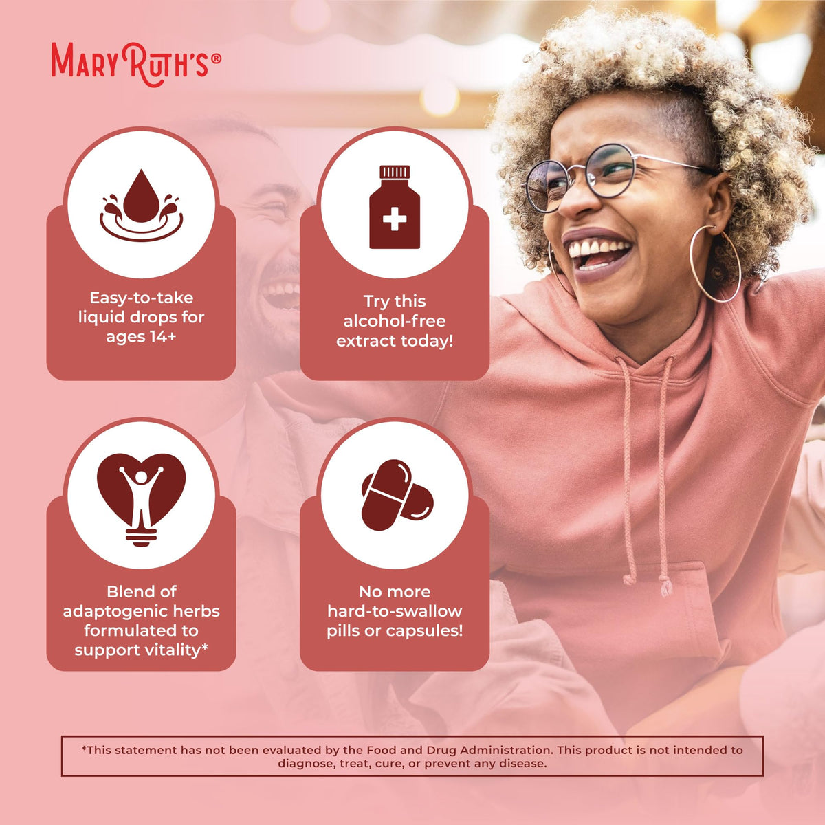 MARYRUTH'S Organic Ginseng Vitality Liquid Drops - 1 fl oz - image 6
