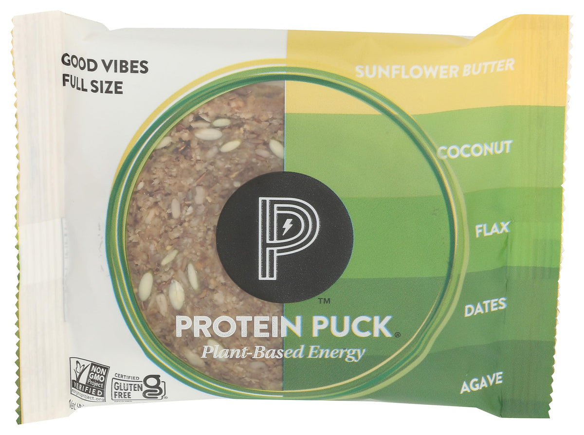 Protein Puck Wayfarer Sunflower Butter Coconut Dates Bar - 3.25 oz
