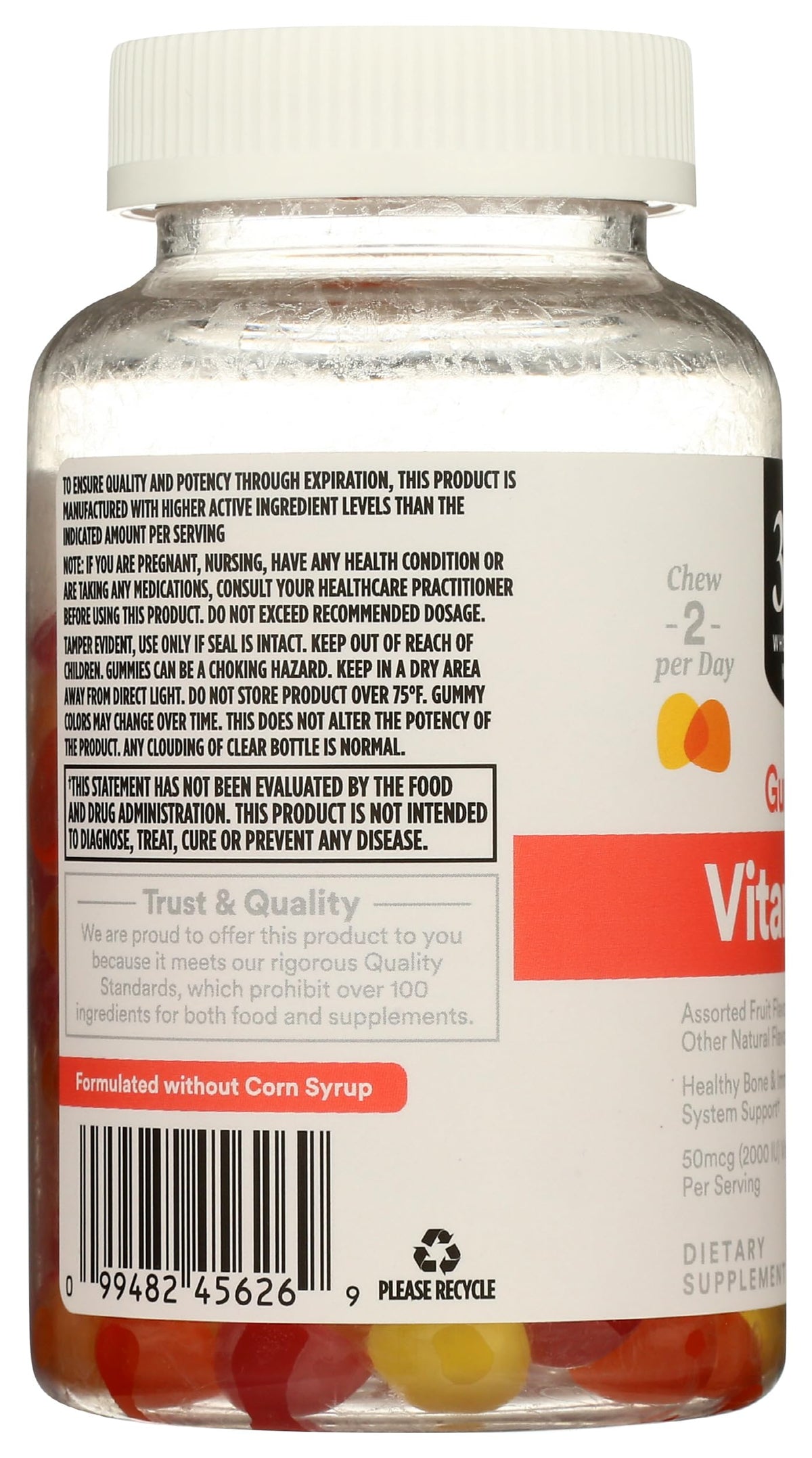 365 by Whole Foods Market Vitamin D3 Gummies - 150 Count - image 6