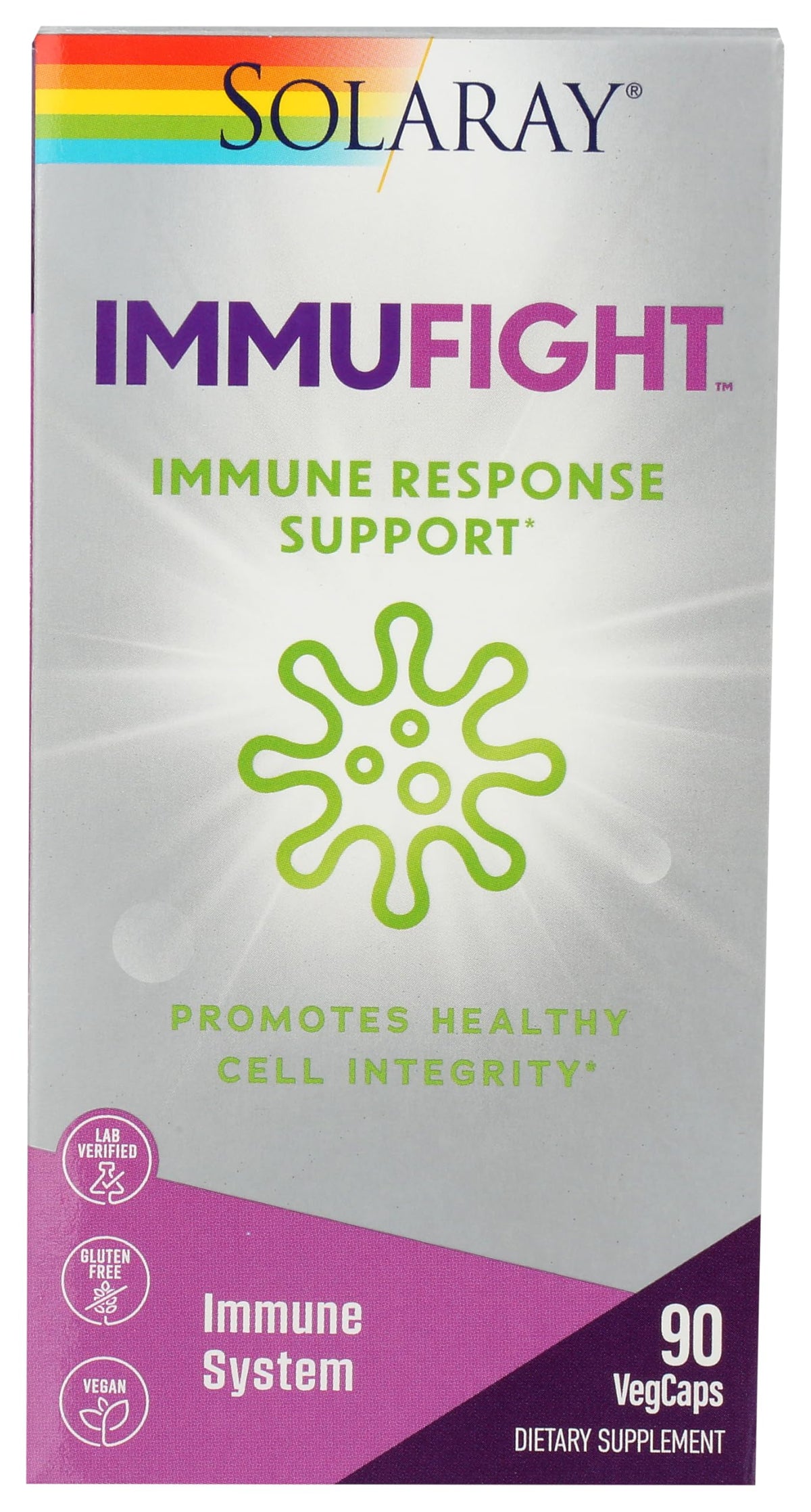 SOLARAY ImmuFight Immune Response Support - 90 Vegetarian Capsules