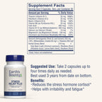 Earth's Bounty Stress Relief Plus - 60 Vegetarian Capsules - image 3