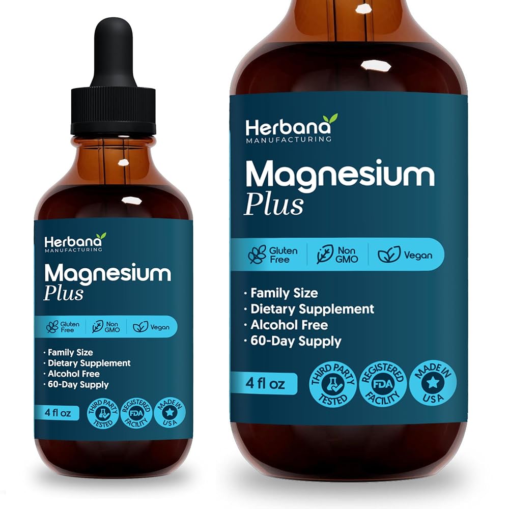 HERBANA MANUFACTURING Magnesium Complex Plus Liquid Drops - Advanced