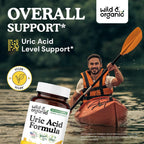 Wild & Organic Uric Acid Formula Capsules - Uric Acid Cleanse Support