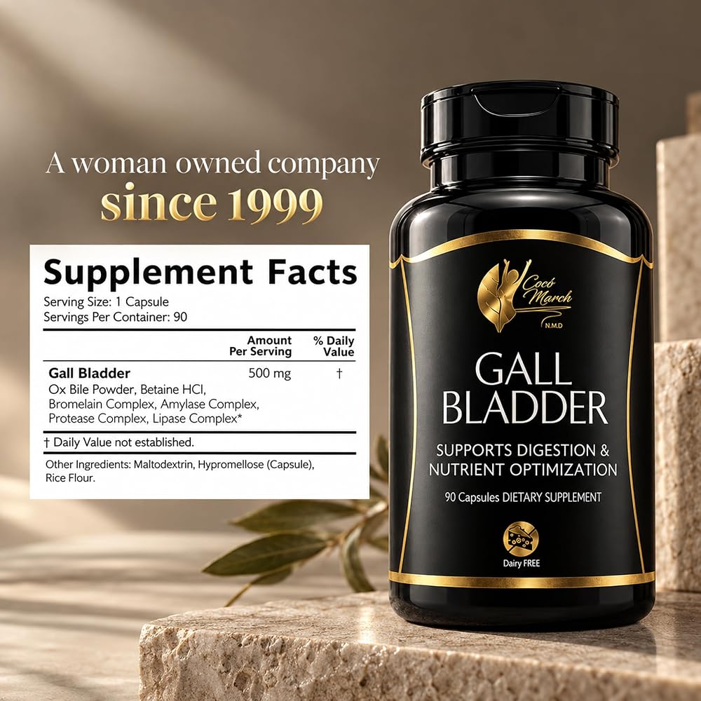 Cocó March Gall Bladder Formula Digestive Enzyme - 90 Capsules - image 9