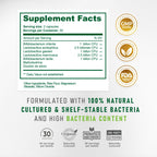 BACTICURE Bacterium Plus Probiotic - 60 Vegetarian Capsules - image 5