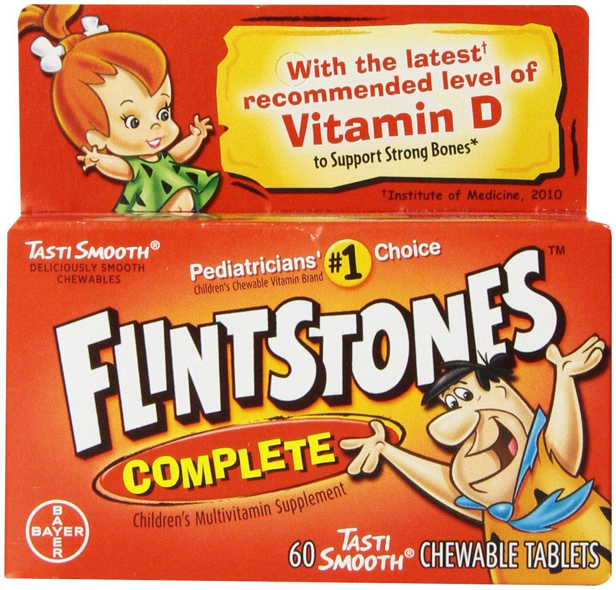 Flintstones Chewable Tablets Complete Multivitamin - 120 Tablets