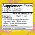 MARYRUTH'S Organic Pau D'Arco Herbal Blend Tincture - 1 Fl Oz - image 5