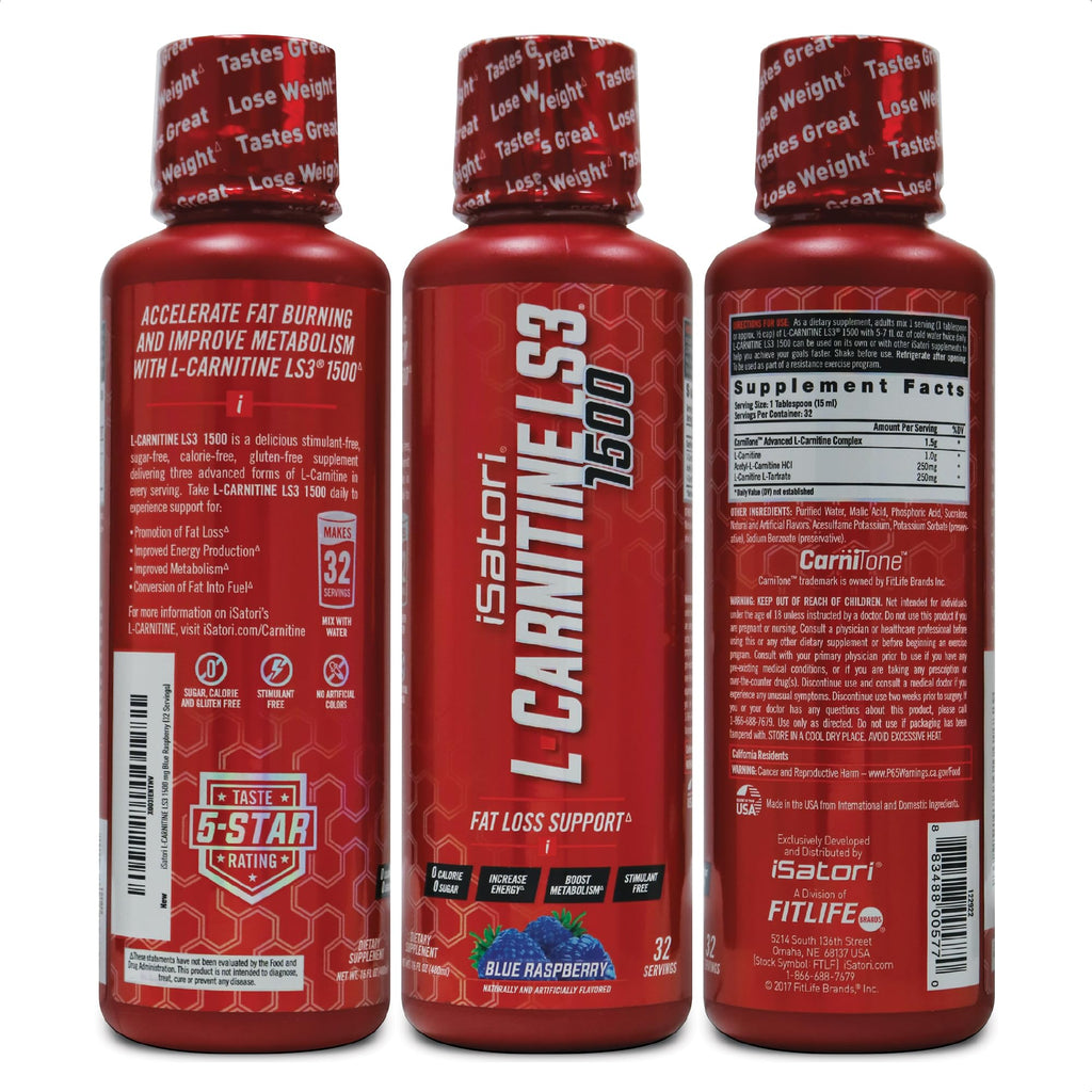 iSatori L-Carnitine LS3 Concentrated 1500