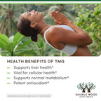 Double Wood Supplements TMG Betaine Anhydrous 1000mg - 180 Capsules - image 3