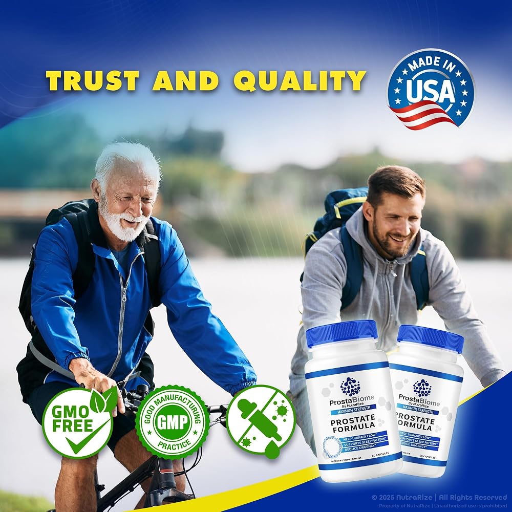 NutraRize ProstaBiome Prostate Support Supplement - 60 Capsules - image 7