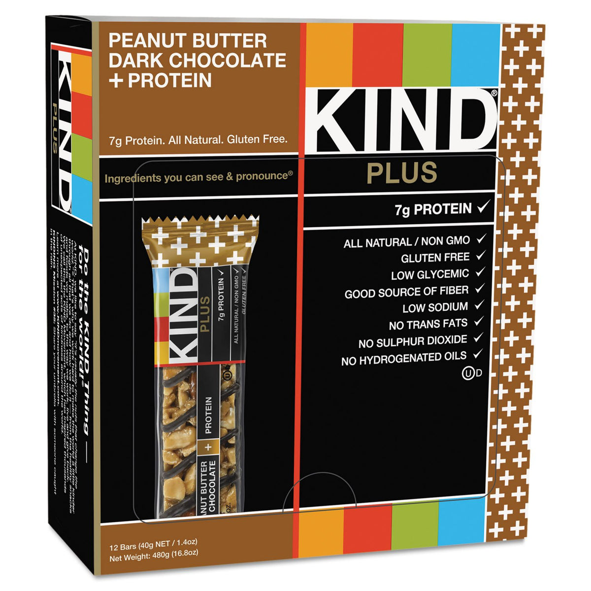 KIND PLUS Peanut Butter Dark Chocolate Protein Bars - 12 Pack - image 2
