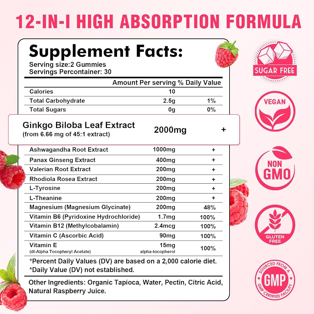 Sijigood Ginkgo Biloba Gummies