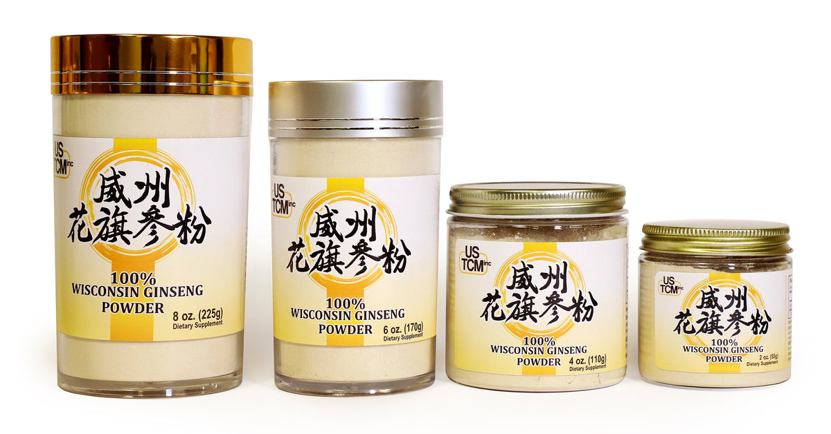 USTCM Wisconsin American Ginseng Powder 威州花旗参粉 120 Mesh