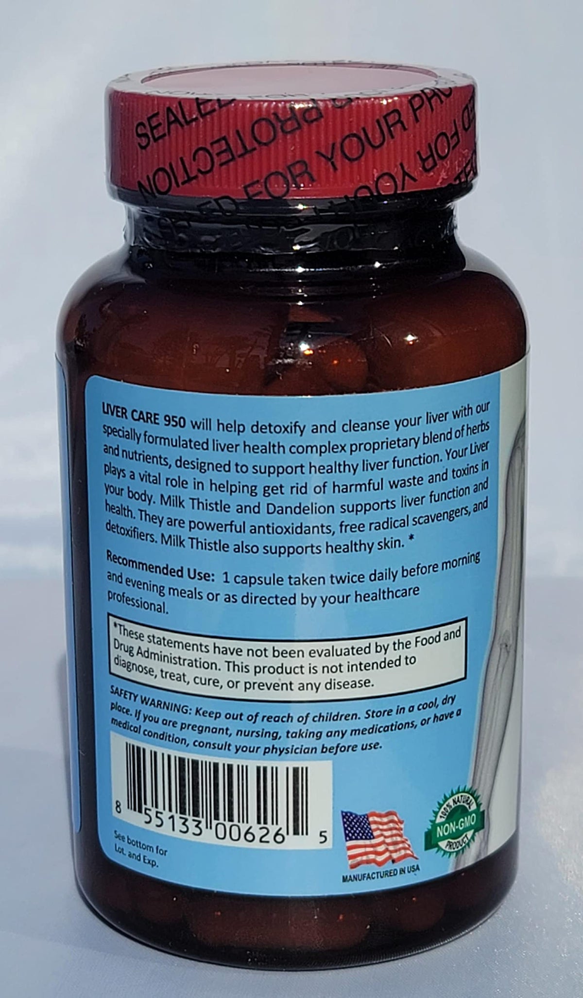 LifeWell Liver Care 950 Extra Strength - 90 Capsules - image 3
