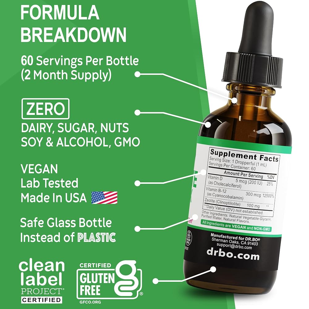DR. BO Zeolite Detox for Kids Liquid Drops - 2 Fl Oz - image 8