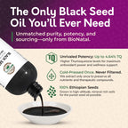 BioNatal Ethiopian Black Seed Oil 16oz PET/Plastic Bottle - image 4