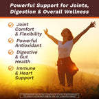 Life's Fortune Organic Turmeric Curcumin with Black Pepper - 180 Capsules - image 2