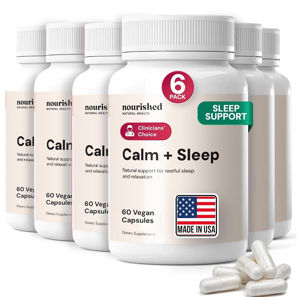 Nourished Melatonin-Free Calm + Sleep Support for Women
