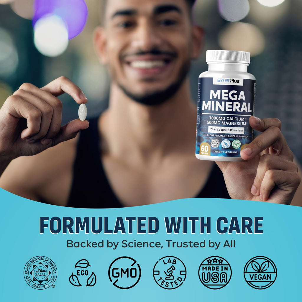 BARIPLUS Mega Mineral Complete Complex - 60 Tablets - image 3