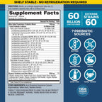 Vital Planet Vital Flora Ultra Daily Probiotic 60 Billion CFU - 30 Capsules - image 2