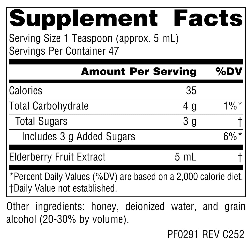 Planetary Herbals Elderberry Syrup - 8 fl oz - image 2