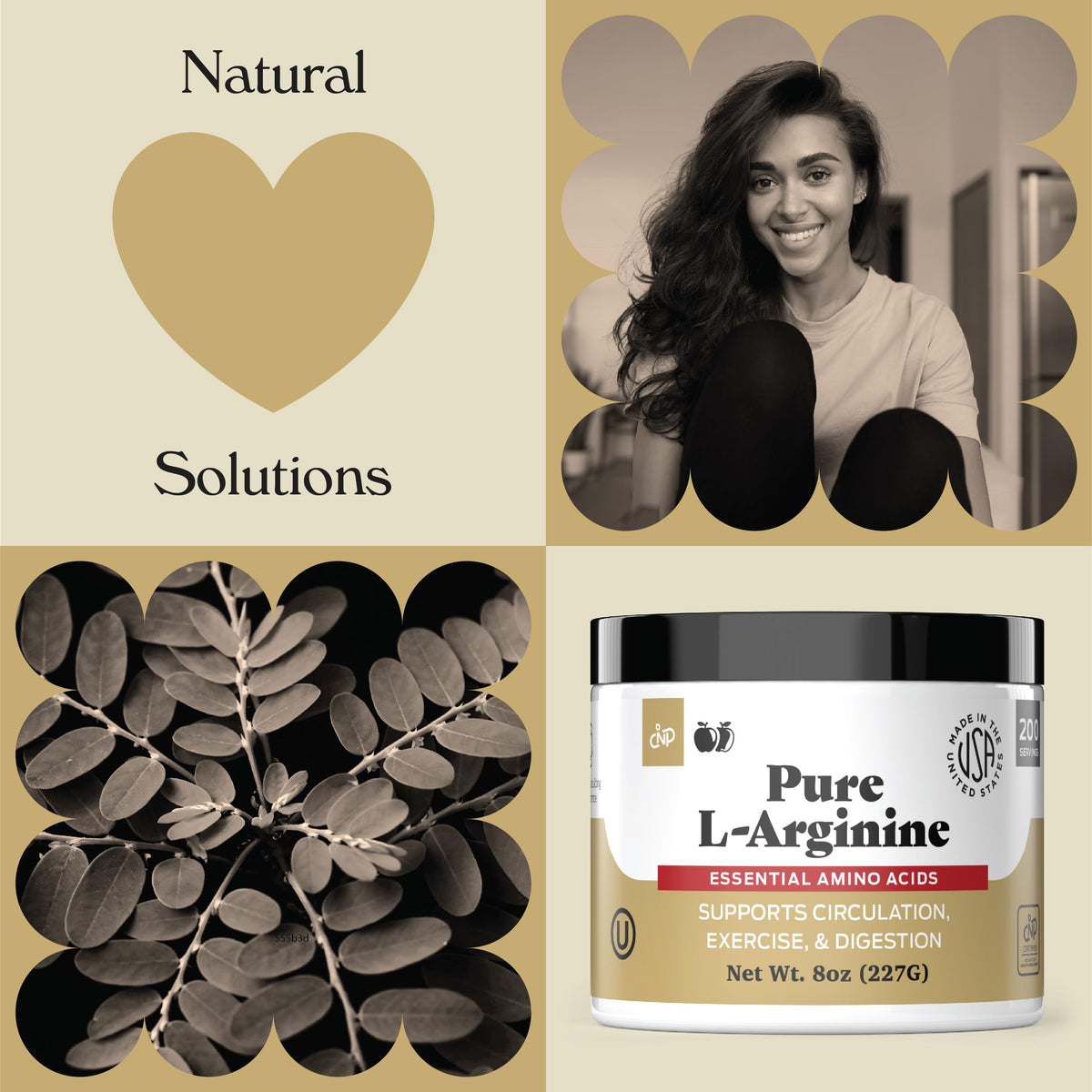 Complete Natural Products L-Arginine Powder Amino Acid - 8oz - image 6