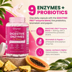 Lumen Naturals Digestive Enzymes for Women - 60 Capsules - image 2