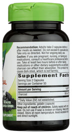 Nature's Way Activated Charcoal - 100 Capsules - image 7