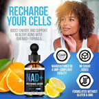 Vita Guard Pure NAD+ Liquid Drops 1000mg - 2 Fl Oz - image 5