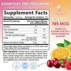 Nature's Nutrition Folic Acid Gummies - Essential Prenatal Vitamins