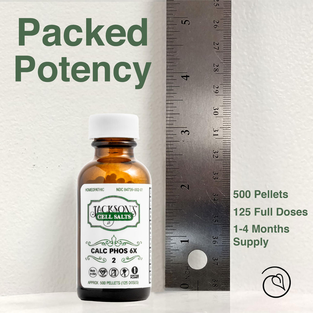 Jackson's #2 Calc Phos 6X Cell Salt - 500 Pellets - image 6