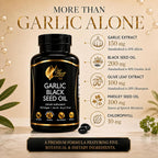 Cocó March Garlic Black Seed Oil Supplement - 100 Softgels - image 5