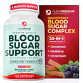PurePremium Normal Blood Sugar Support Supplement - 120 Capsules