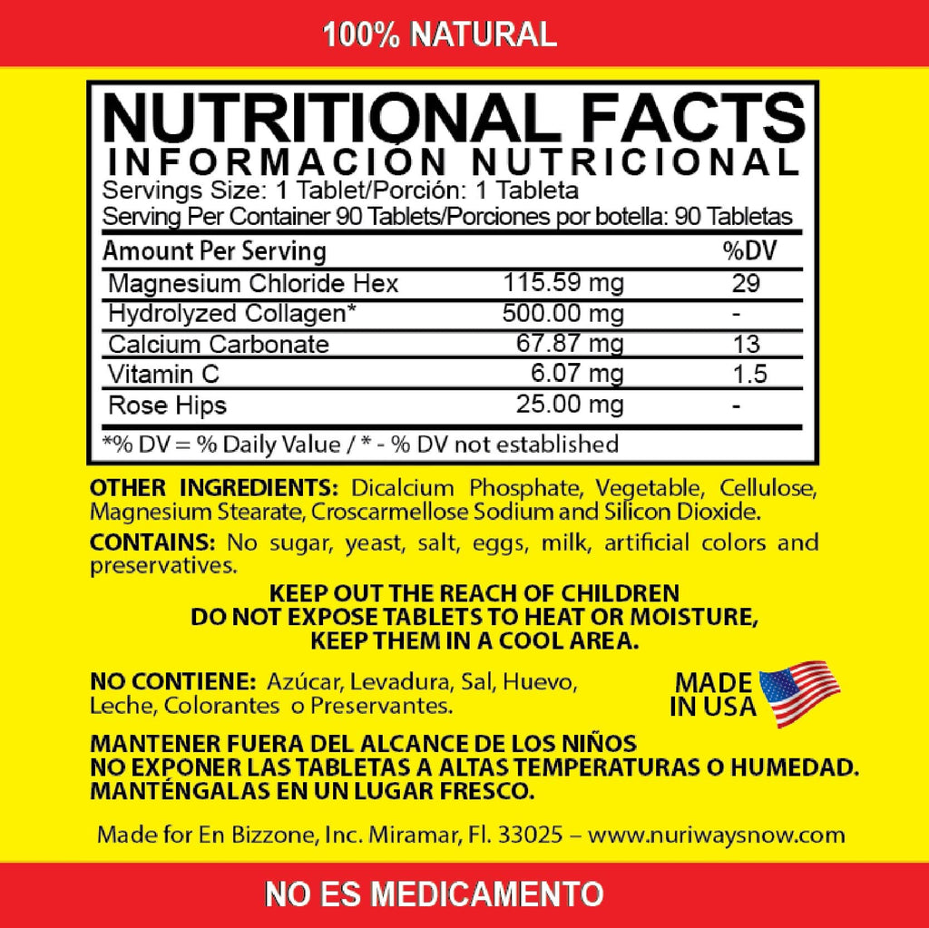 Cloru-Col Plus Magnesium Chloride & Hydrolyzed Collagen - image 3