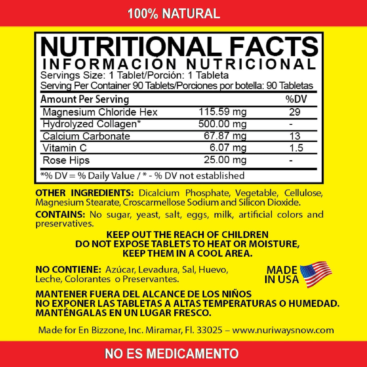 Cloru-Col Plus Magnesium Chloride & Hydrolyzed Collagen - image 3