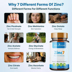 True Cellular Formulas Zinc7: 7-in-1 Zinc Complex 50mg - Maximum
