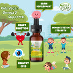 Amala Vegan Omega-3 for Kids Liquid Supplement - 1 Fl Oz - image 3