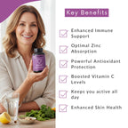 BoostCeuticals Quercetin with Zinc 500mg - 120 Vegan Capsules - image 4
