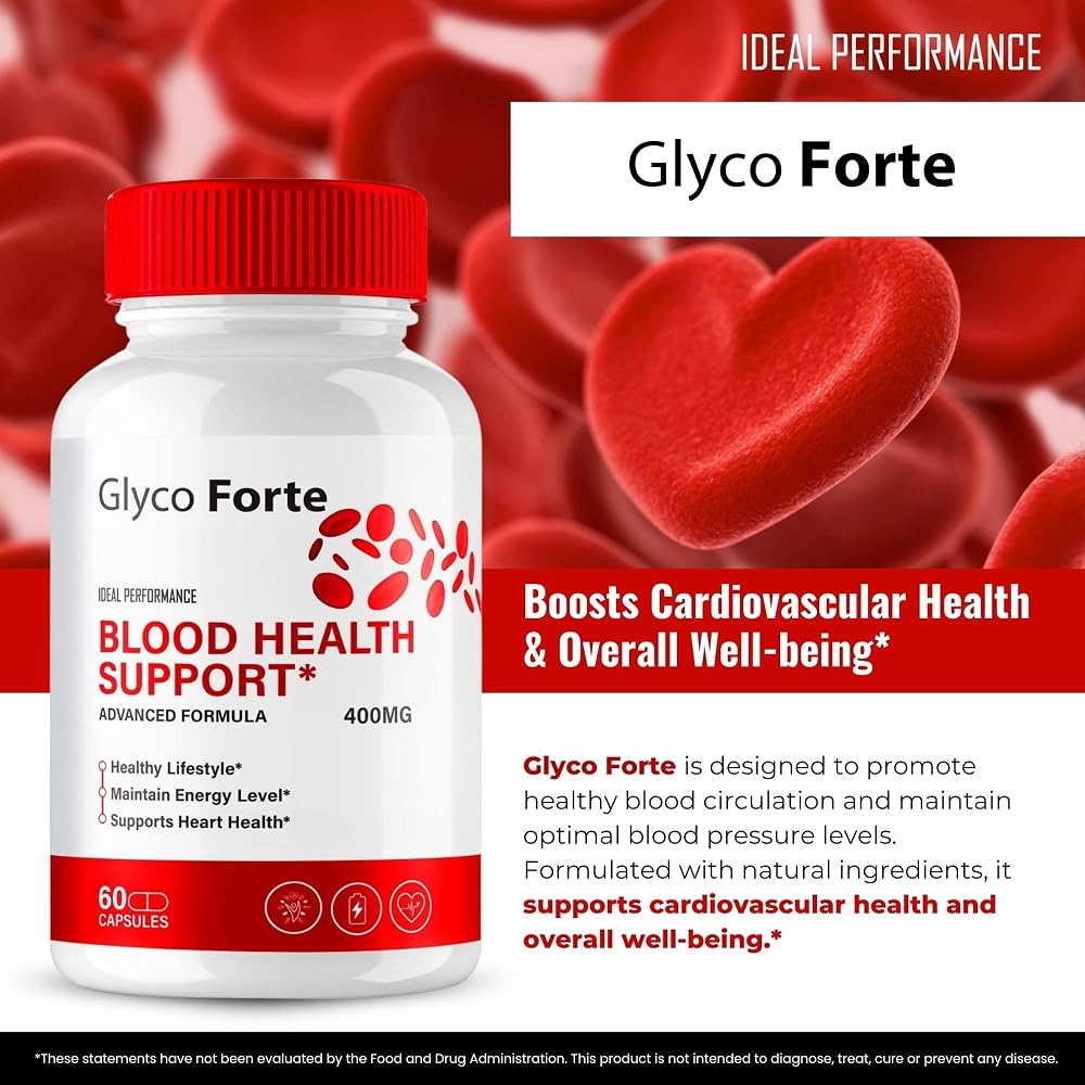 IDEAL PERFORMANCE Glyco Forte Blood Support Formula - 120 Capsules - image 4